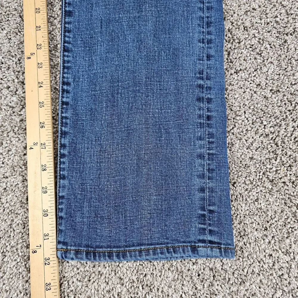 Lucky Brand 410 Jeans Mens 36x32 Athletic Straight Stretch Work Faded Whiskering